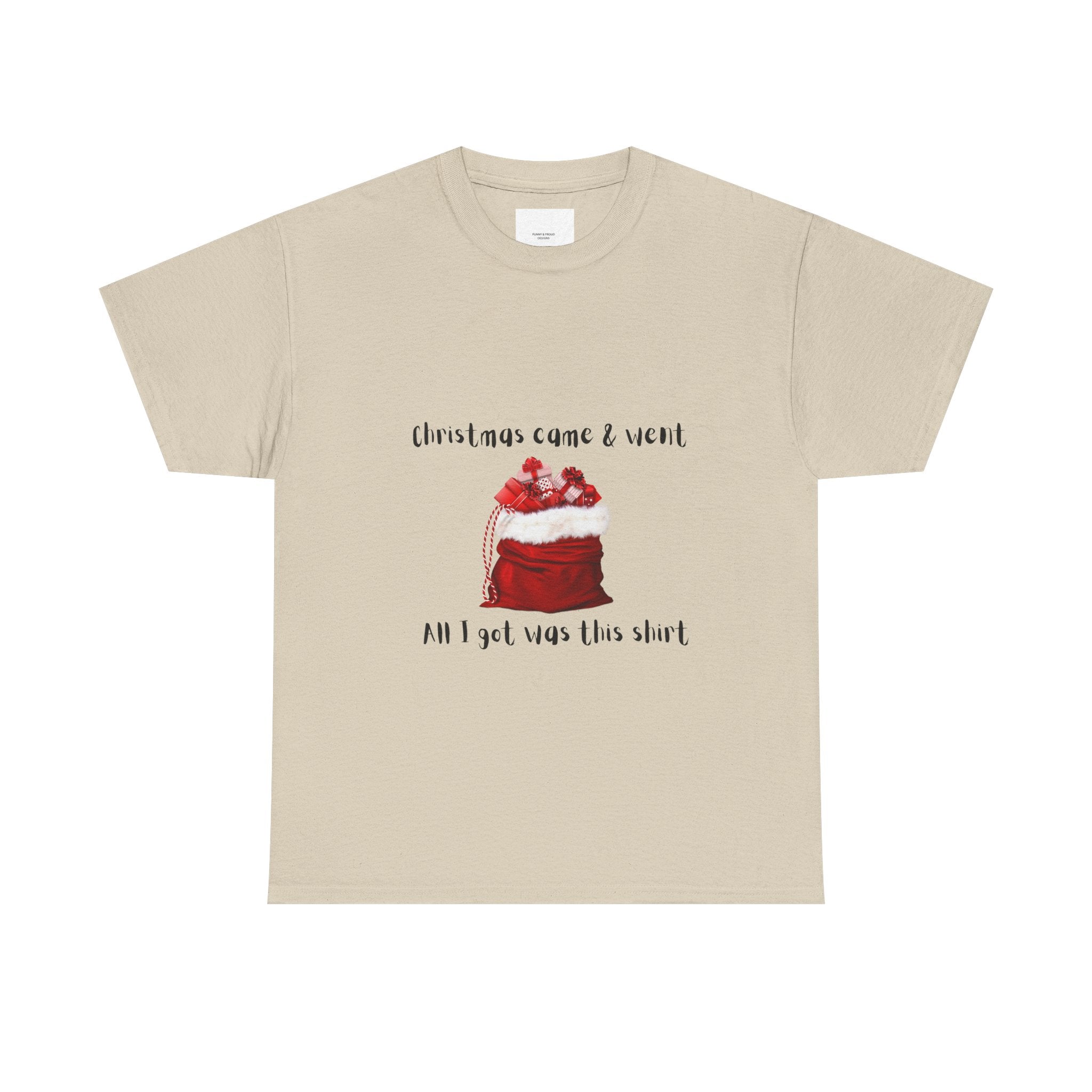 Christmas Humor Unisex Cotton Tee, Funny Santa Shirt, Holiday Gift, Christmas Parties, Seasonal Apparel, Festive Wear