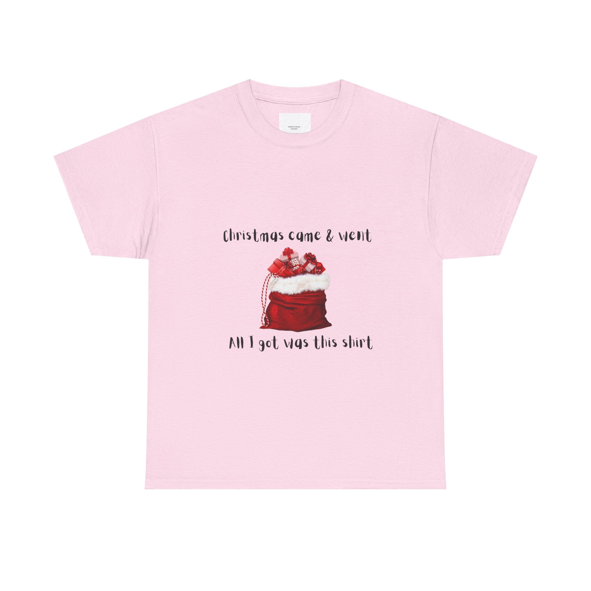 Christmas Humor Unisex Cotton Tee, Funny Santa Shirt, Holiday Gift, Christmas Parties, Seasonal Apparel, Festive Wear