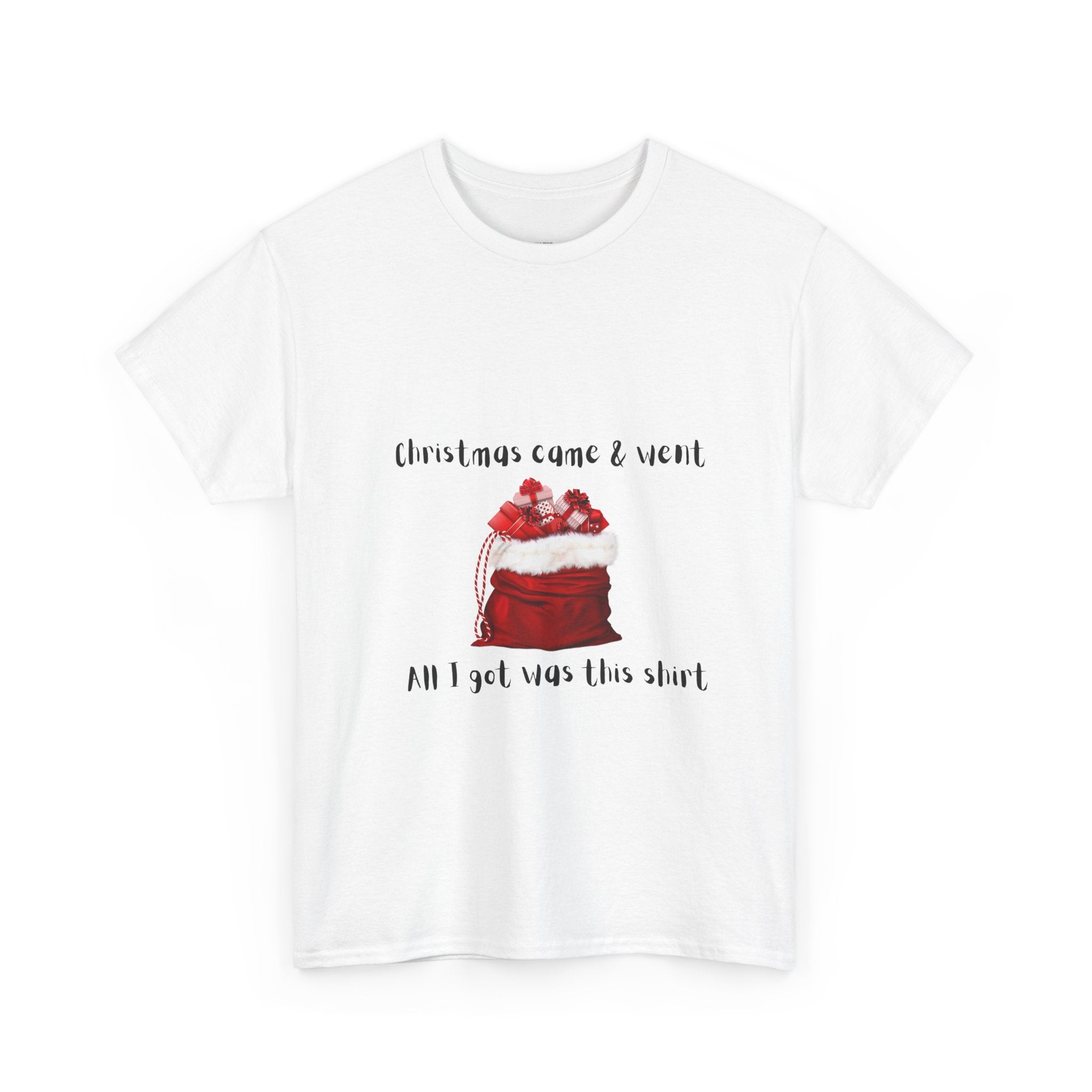 Christmas Humor Unisex Cotton Tee, Funny Santa Shirt, Holiday Gift, Christmas Parties, Seasonal Apparel, Festive Wear