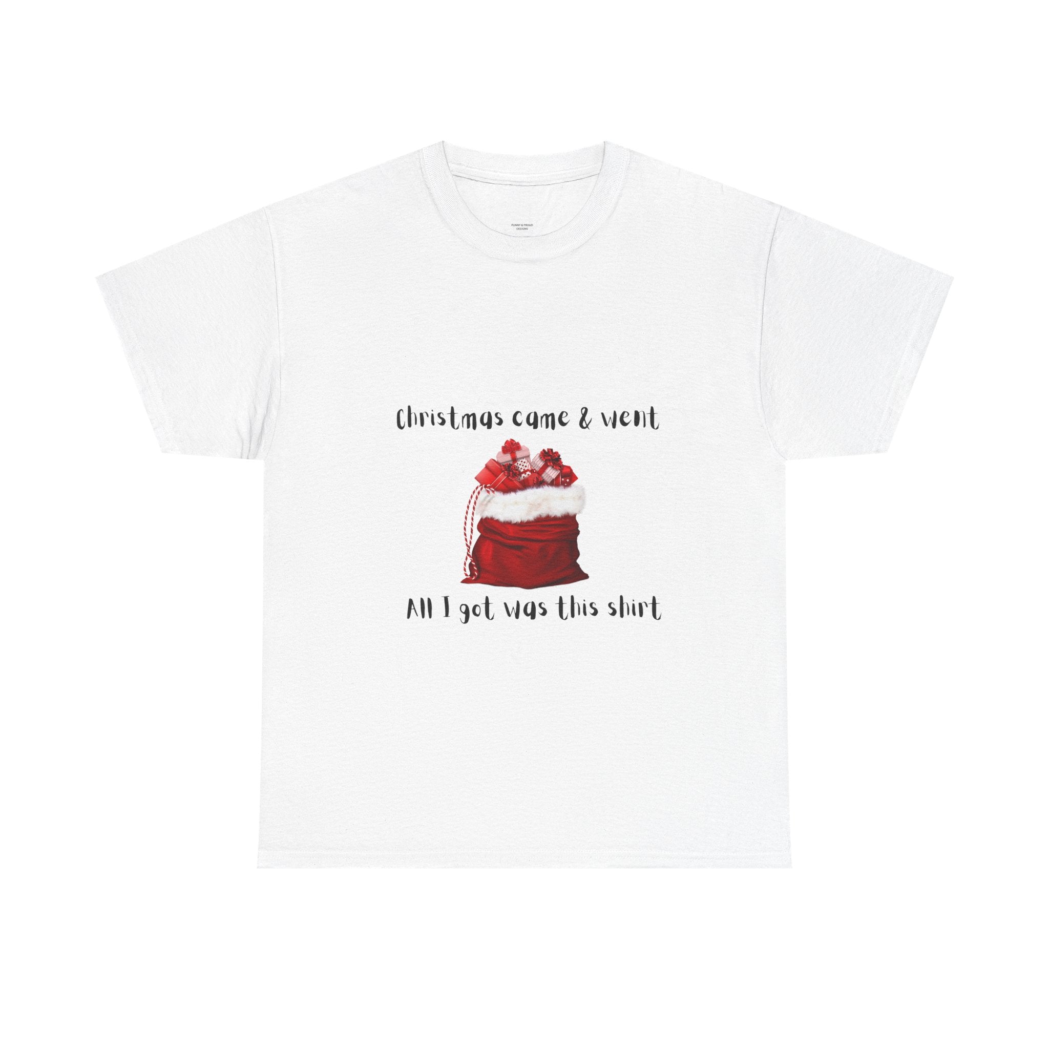 Christmas Humor Unisex Cotton Tee, Funny Santa Shirt, Holiday Gift, Christmas Parties, Seasonal Apparel, Festive Wear