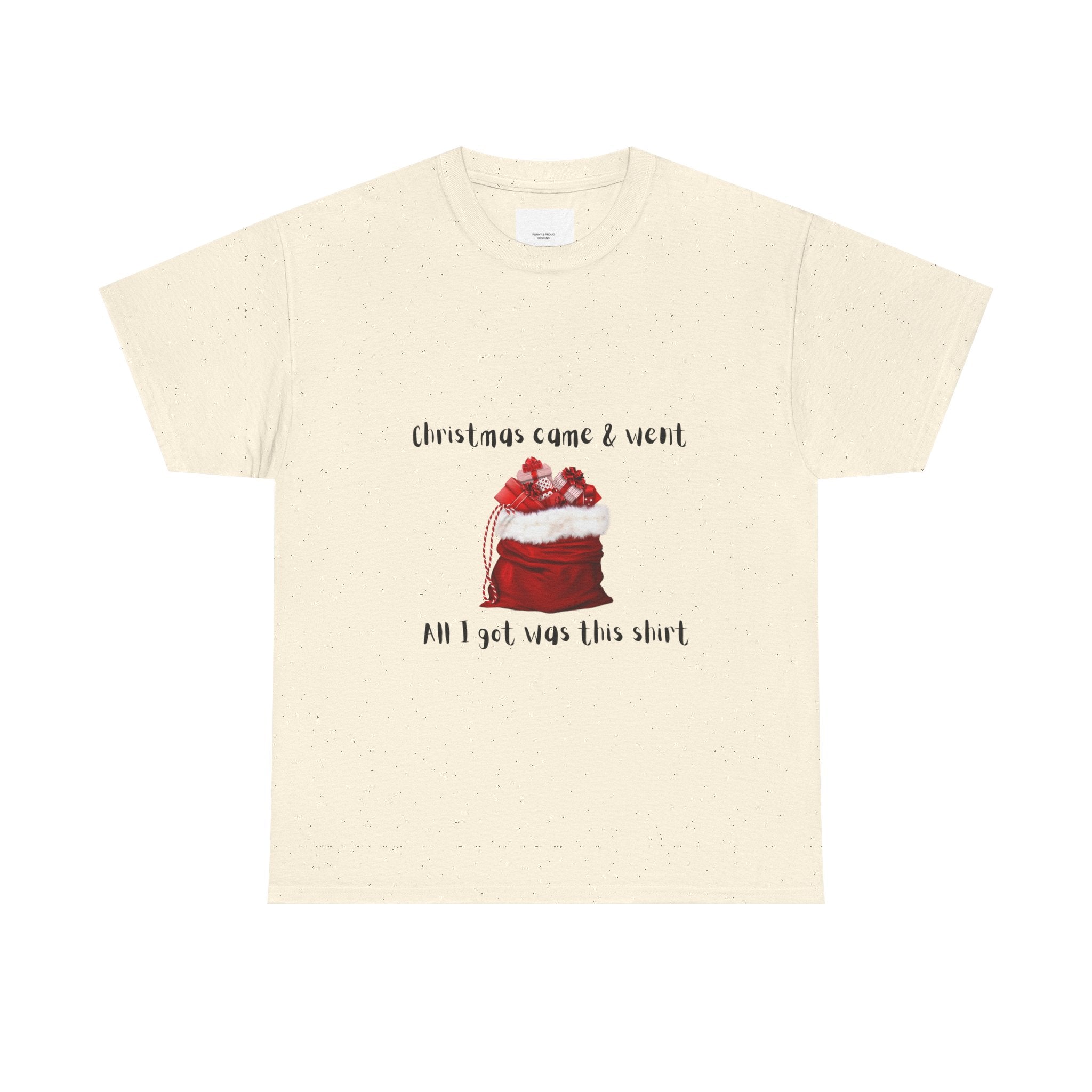 Christmas Humor Unisex Cotton Tee, Funny Santa Shirt, Holiday Gift, Christmas Parties, Seasonal Apparel, Festive Wear