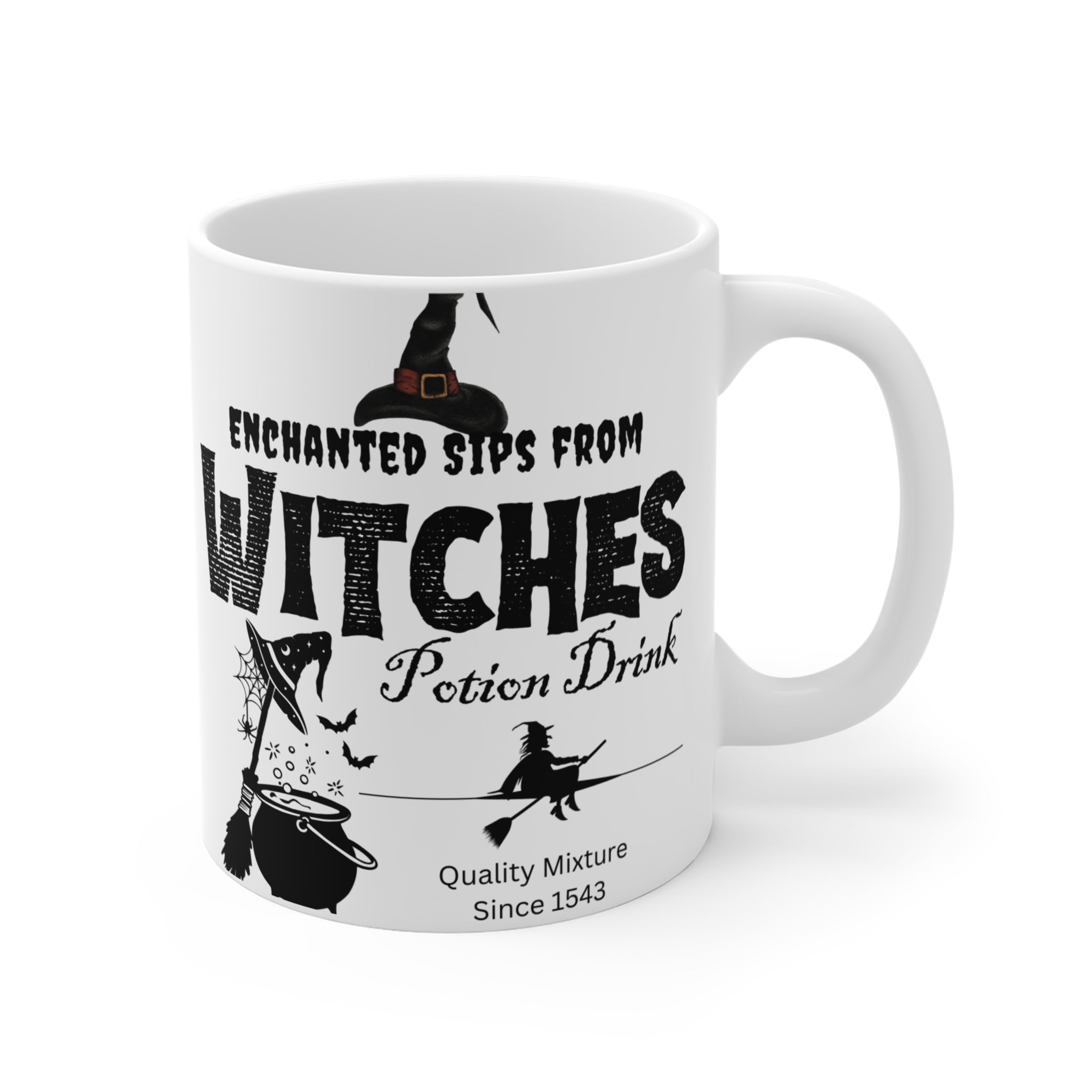 Enchanted Witches Potion Mug | Halloween Decor, Witch Gift, Coffee Cup, Spooky Drinks, Fall Celebration