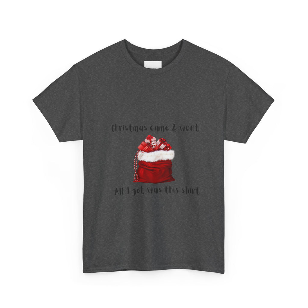 Christmas Humor Unisex Cotton Tee, Funny Santa Shirt, Holiday Gift, Christmas Parties, Seasonal Apparel, Festive Wear